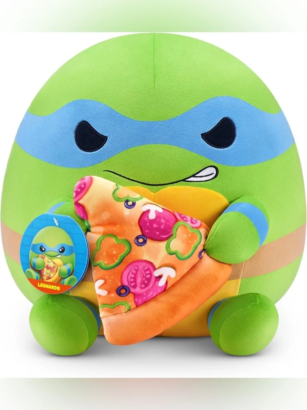 Leonardo Plush Pizza Toy Green Ninja Turtle